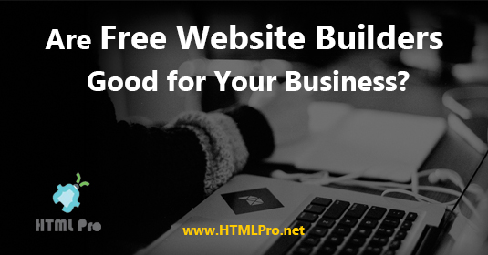 disadvantages of free website builders