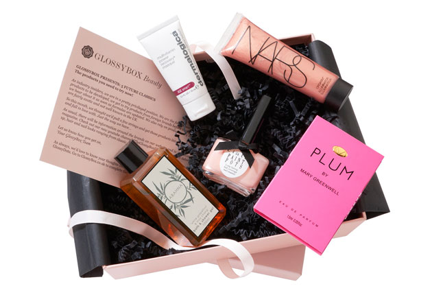 glossy box subscription box- html pro