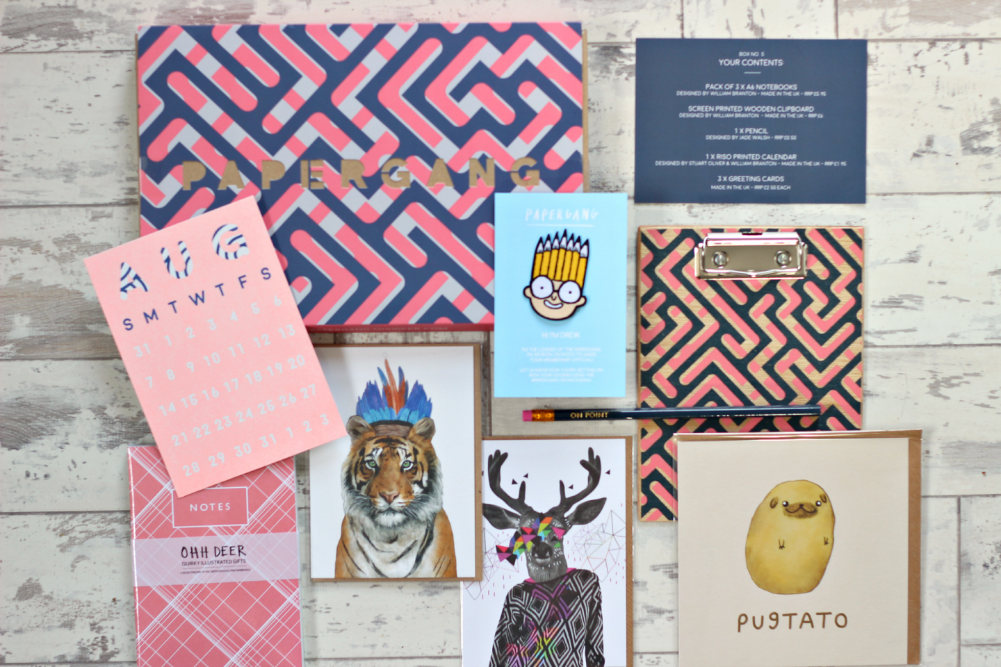 paper gang subscription box- html pro