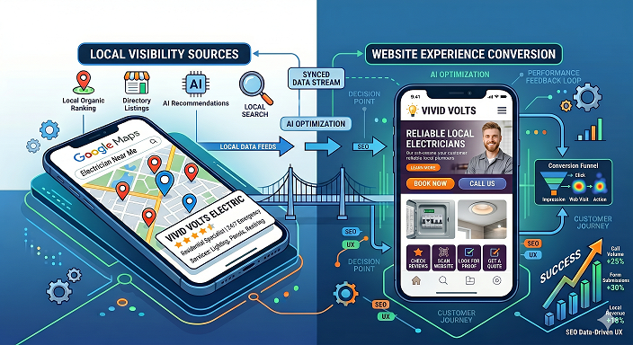 Local SEO and Website Experience for Service Businesses